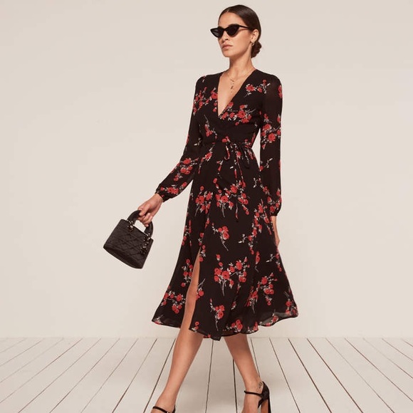 Reformation Nicole Dress (rare!) - Picture 2 of 3